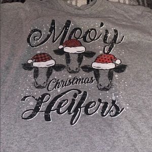 Christmas Cow Tshirt 🐂🐄